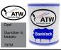 Preview: Opel, Starsilber Iii Metallic, 157M: 1L Lackdose, von ATW Autoteile West.